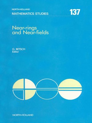 cover image of Near-Rings and Near-Fields